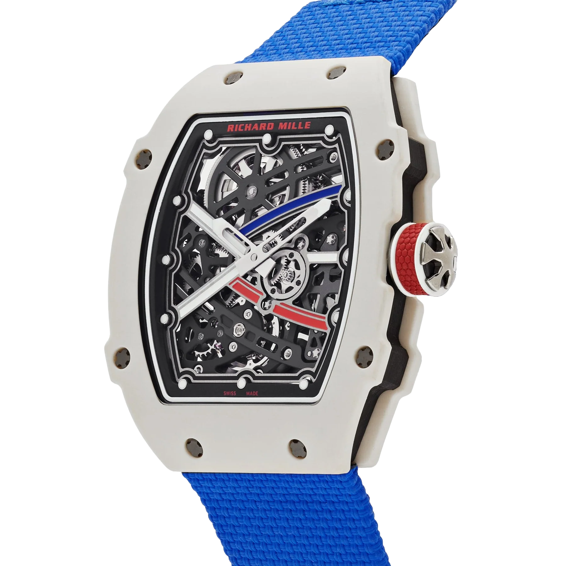 Extra Flat Alexis Pinturault France Carbon TPT White Blue Red RM 67-02