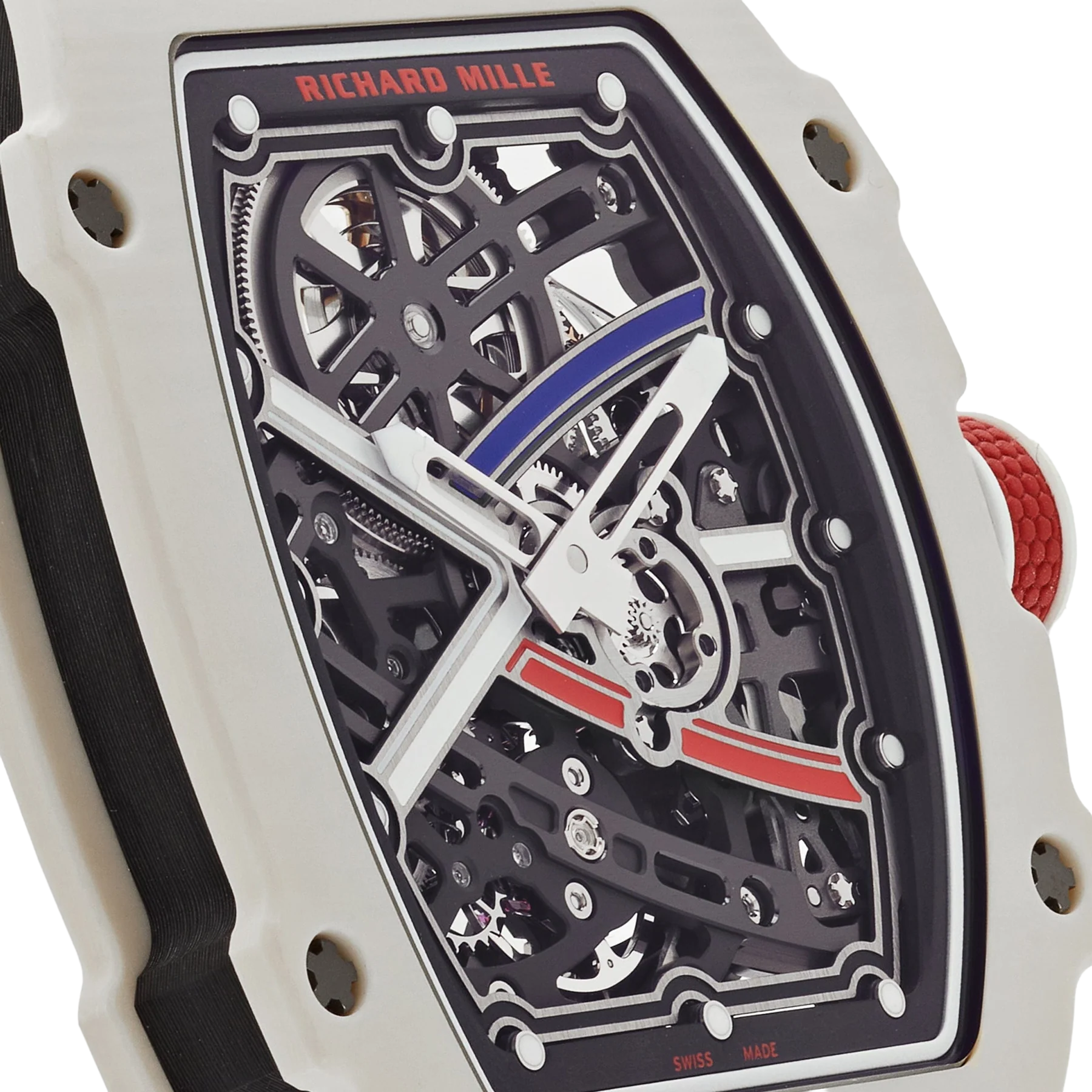 Extra Flat Alexis Pinturault France Carbon TPT White Blue Red RM 67-02