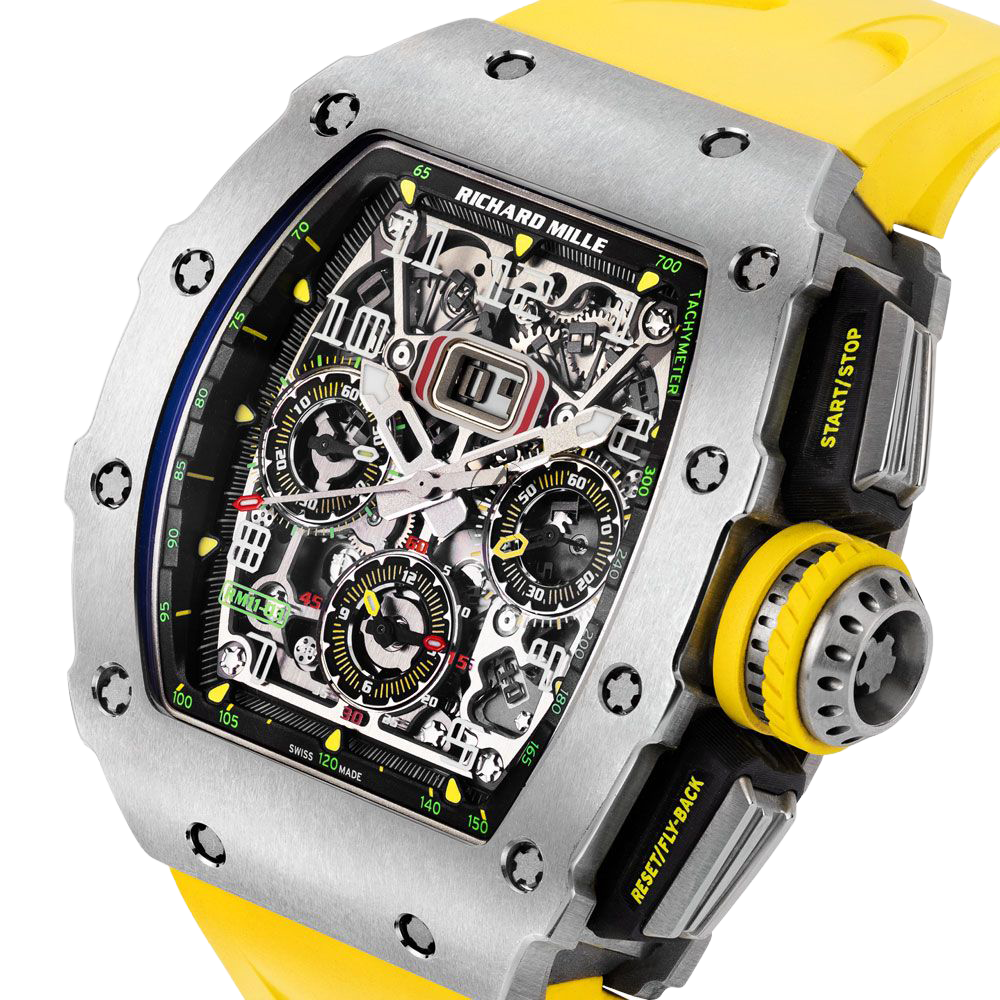 RM 11-03 Titanium, Skeleton Dial, 50 mm
