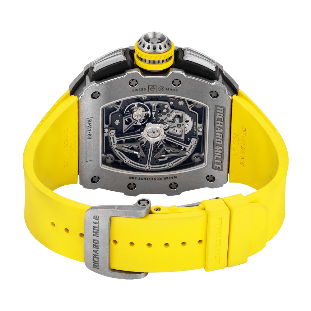RM 11-03 Titanium, Skeleton Dial, 50 mm