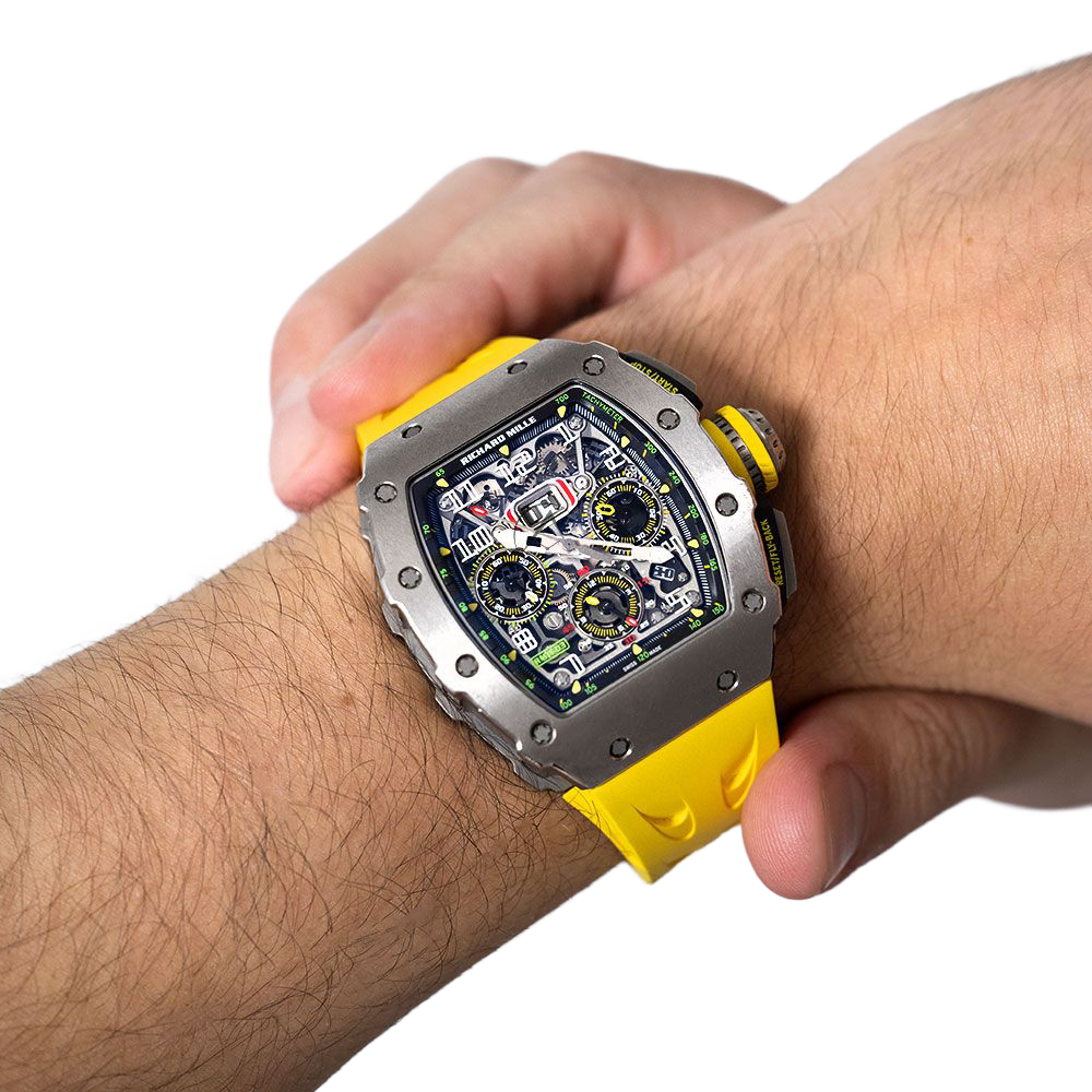 RM 11-03 Titanium, Skeleton Dial, 50 mm