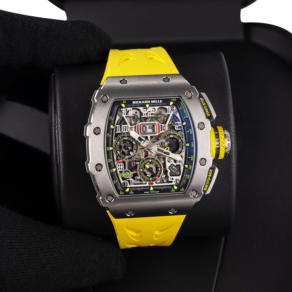 RM 11-03 Titanium, Skeleton Dial, 50 mm