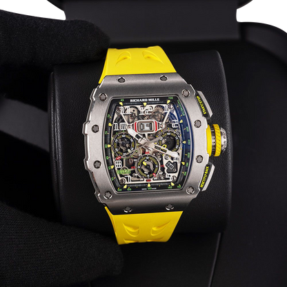 RM 11-03 Titanium, Skeleton Dial, 50 mm