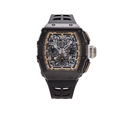 RM 11-03 Black Ceramic, Skeleton Dial 50 mm