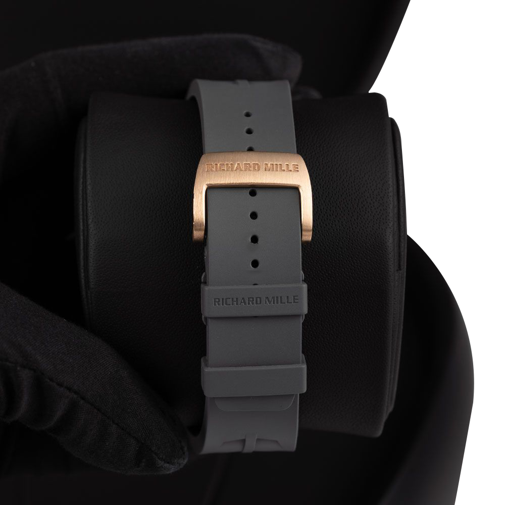 RM 11-03 Rose Gold &amp; Titanium, Skeleton Dial, 50 mm