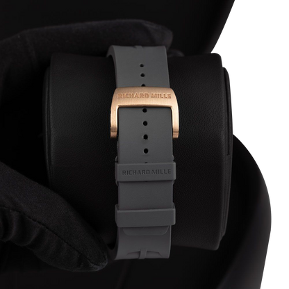 RM 11-03 Rose Gold &amp; Titanium, Skeleton Dial, 50 mm