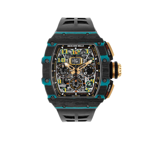 RM 11-03 Turquoise Quartz TPT, Ultimate Edition, Skeleton Dial, 50 mm
