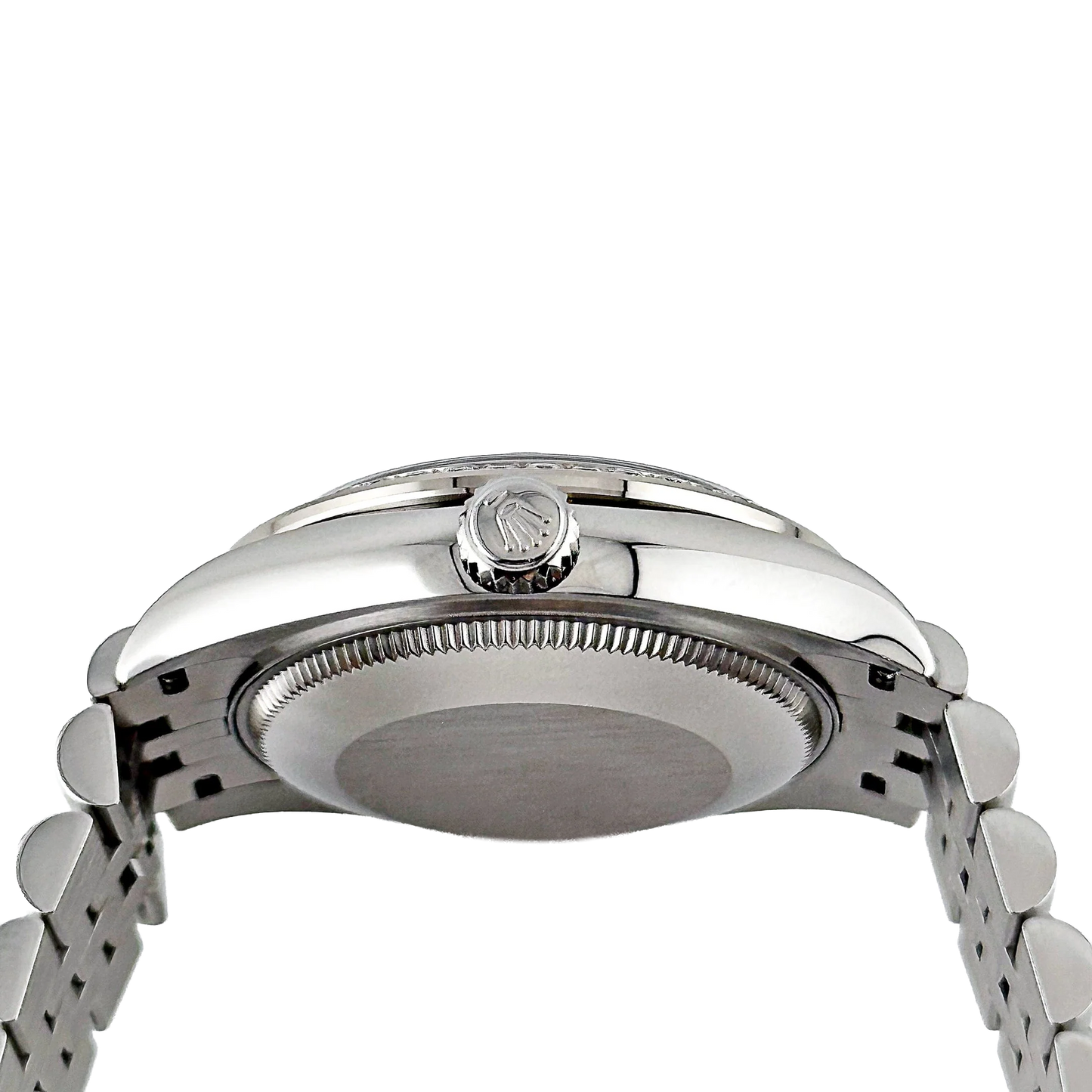Lady-Datejust 31mm 278384RBR Stainless Steel Diamond Bezel Violet Roman Dial Jubilee
