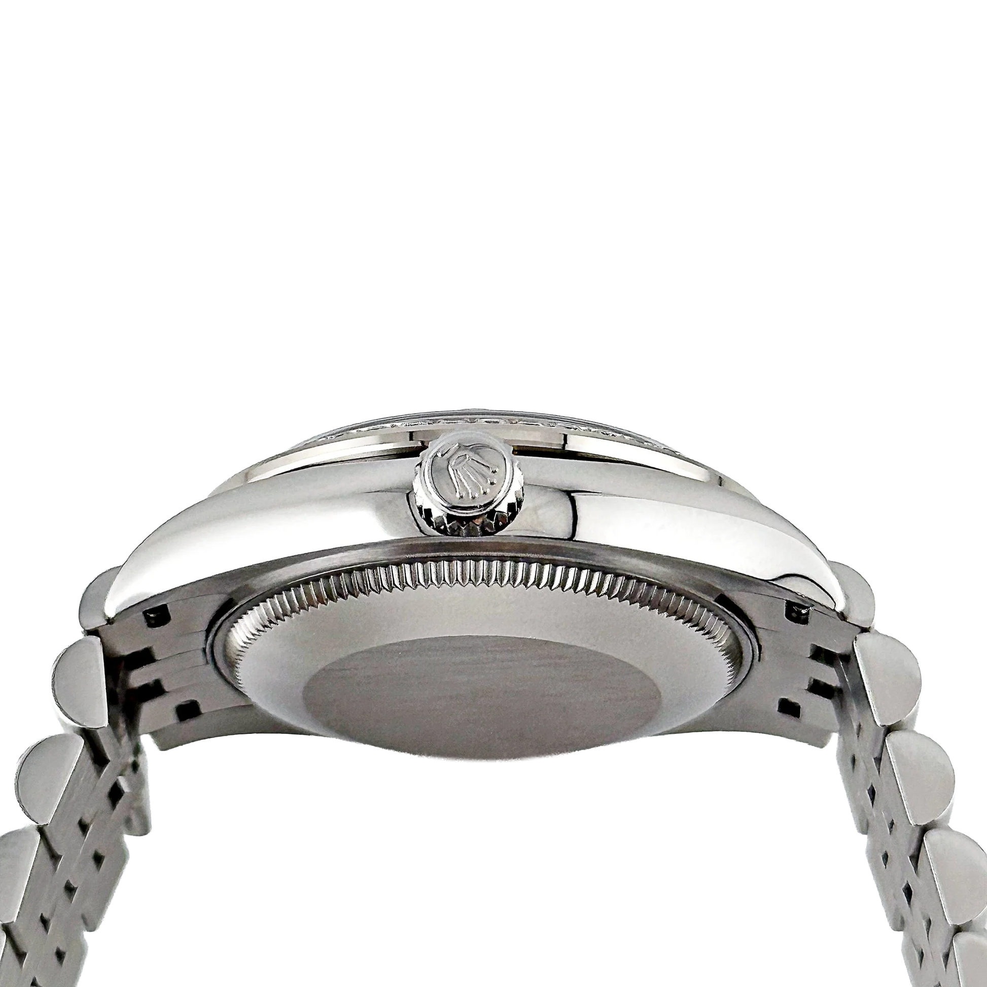 Lady-Datejust 31mm 278384RBR Stainless Steel Diamond Bezel Violet Roman Dial Jubilee
