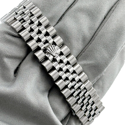 Lady-Datejust 31mm 278384RBR Stainless Steel Diamond Bezel Violet Roman Dial Jubilee