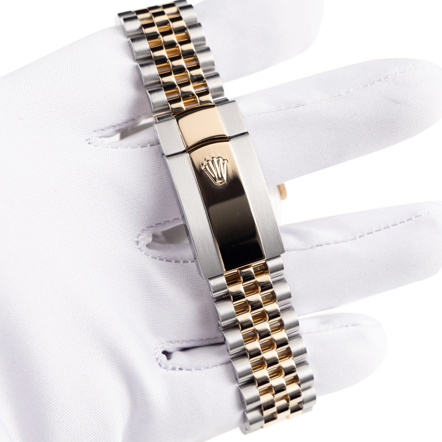 Datejust 41mm Stainless Steel Yellow Gold Black Diamond Dial Jubilee 126333-006