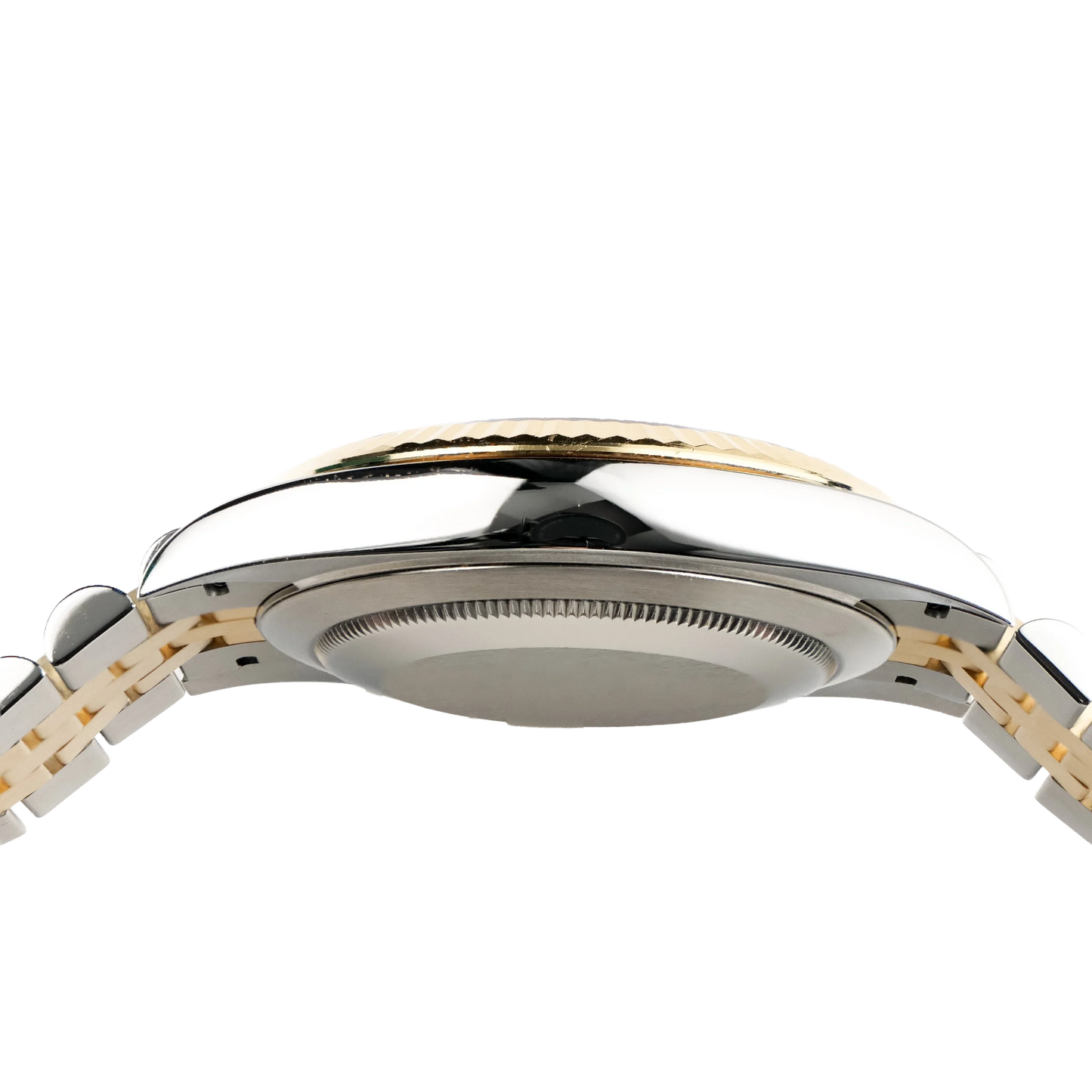 Datejust 41mm Stainless Steel Yellow Gold Black Diamond Dial Jubilee 126333-006