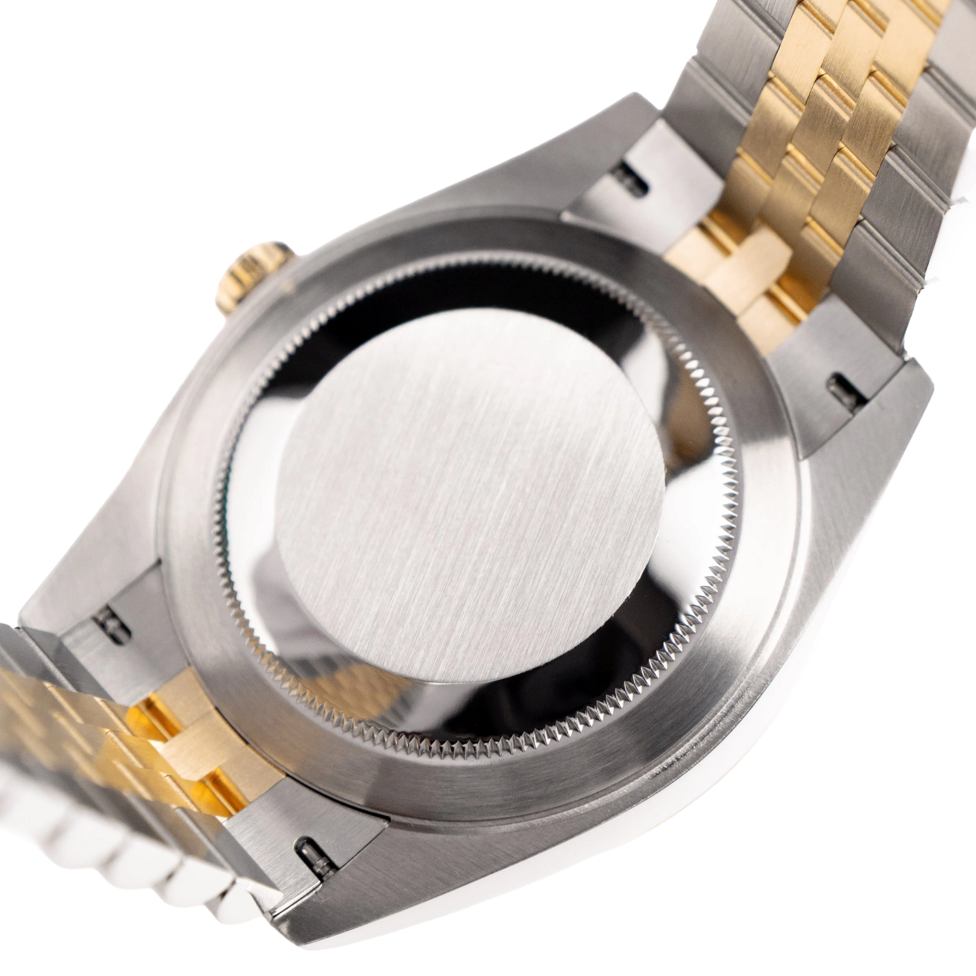 Datejust 41mm Stainless Steel Yellow Gold Black Diamond Dial Jubilee 126333-006