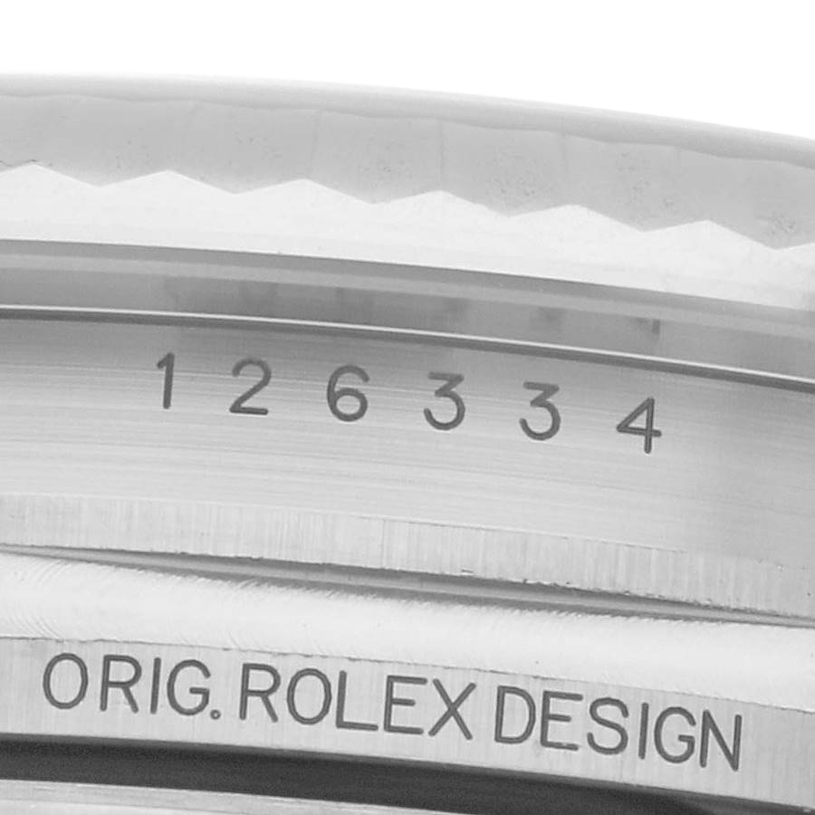 Datejust 41mm 126334 Wimbledon Stainless Steel Slate Dial Oyster