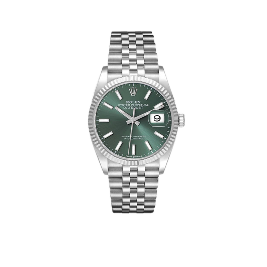 Datejust 36mm Stainless Steel Mint Green Dial Jubilee 126234