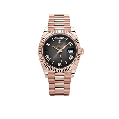 Day-Date 40mm 18K Everose Gold with Slate Ombre Dial 228235