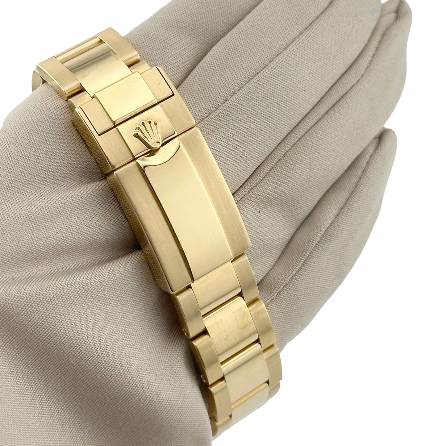 Daytona 40mm Yellow Gold John Mayer Green Dial Mens Watch 116508