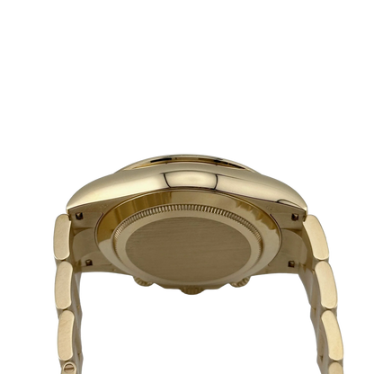 Daytona 40mm Yellow Gold John Mayer Green Dial Mens Watch 116508