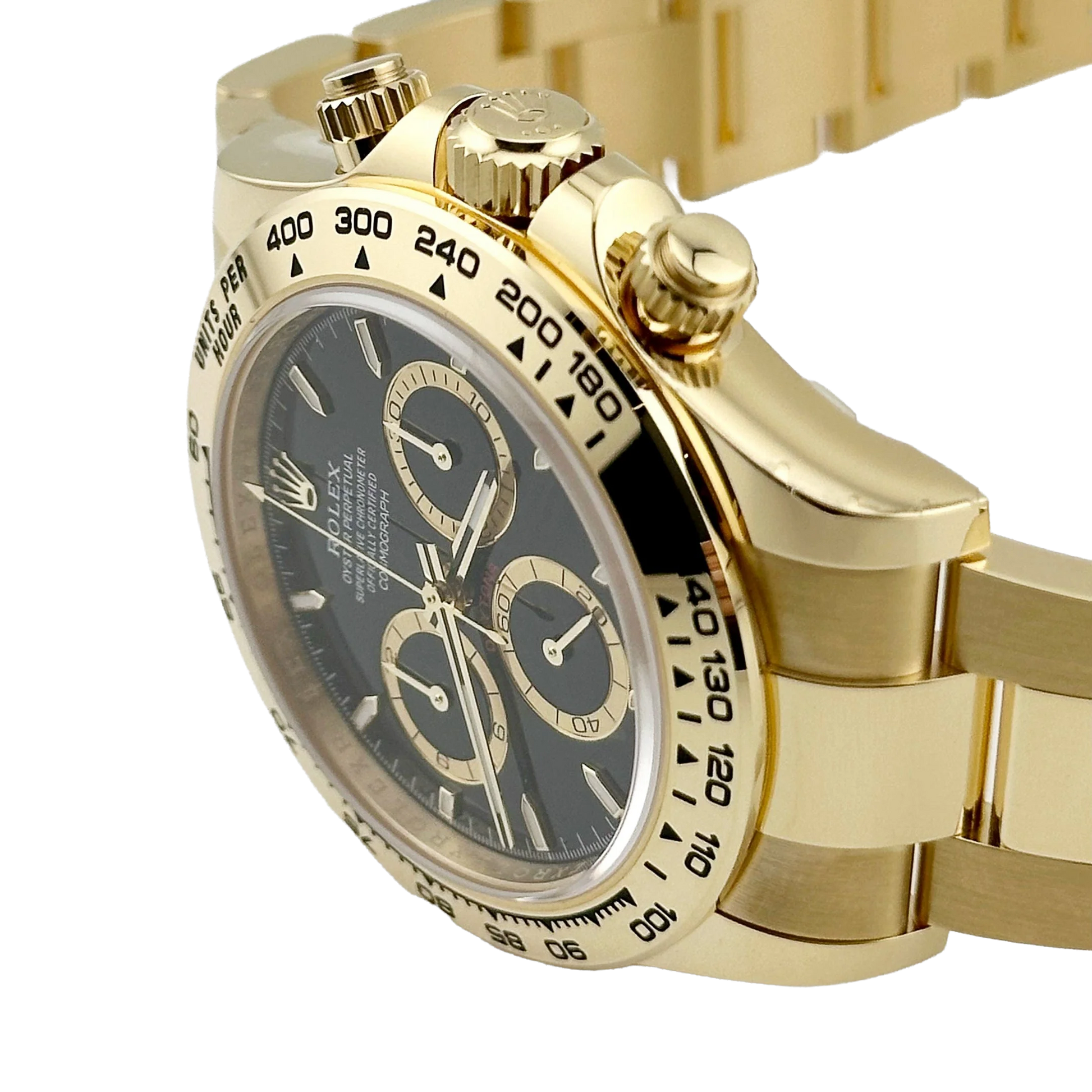 Daytona 40mm Yellow Gold Black Dial 126508  (2025)
