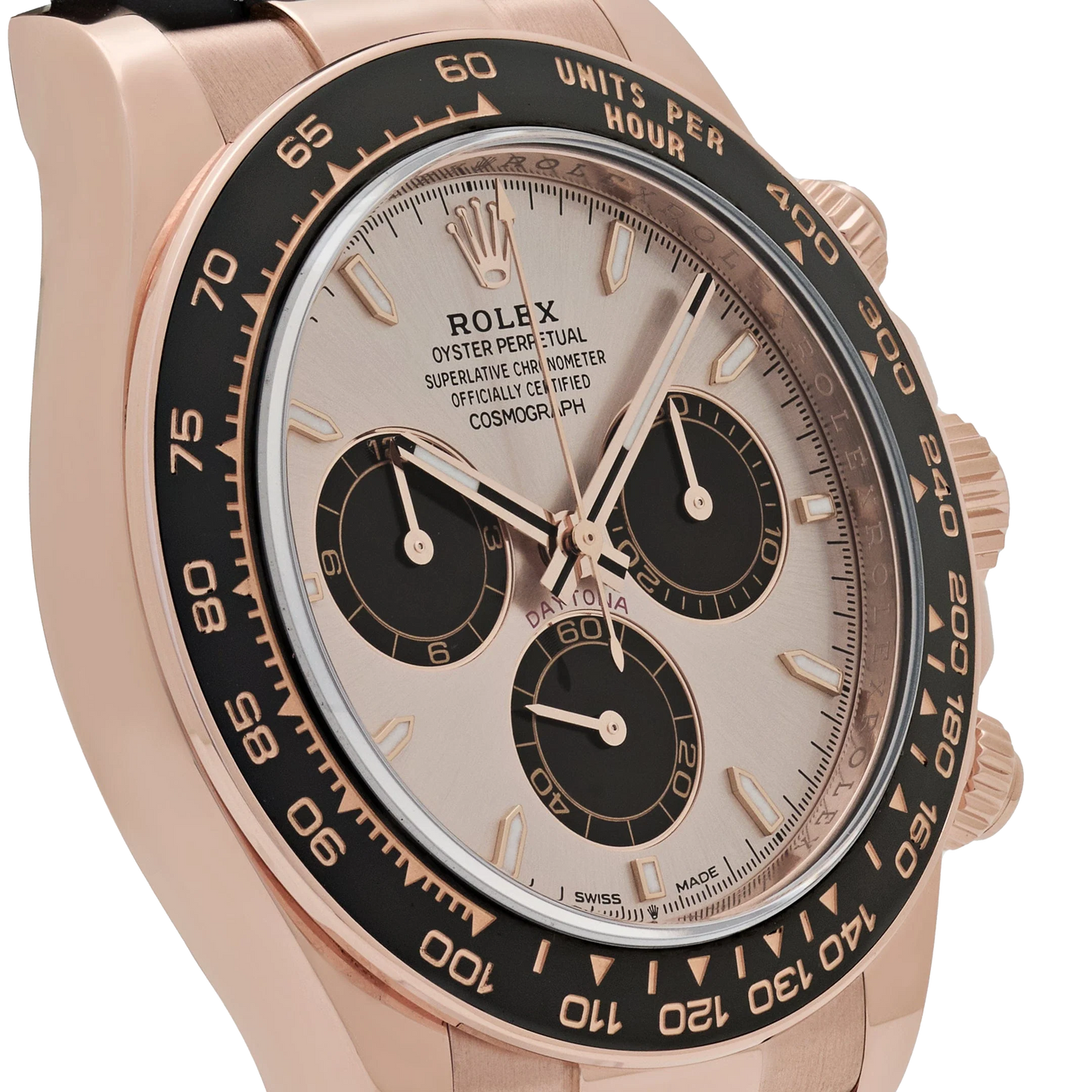 Daytona 40mm Rose Gold Sundust Dial 126515