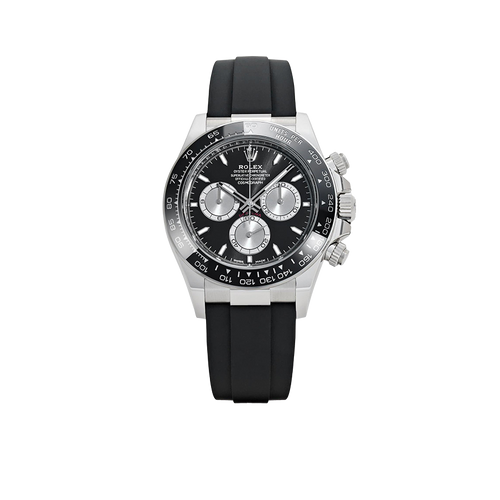 Daytona 40mm Baby Le Mans White Gold Black Dial 126519LN