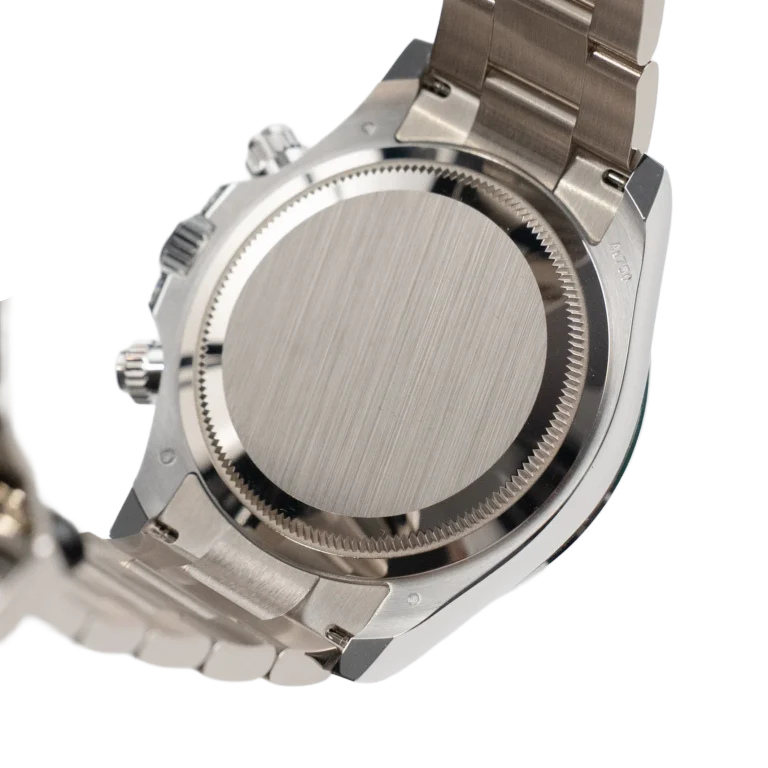 Daytona 40mm 126599TSA White Gold Silver Sheen Obsidian Dial Sapphire Bezel