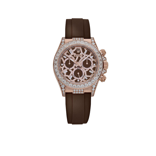 Daytona 40 mm Giraffe Rose Gold Diamond Dial 126555TBR