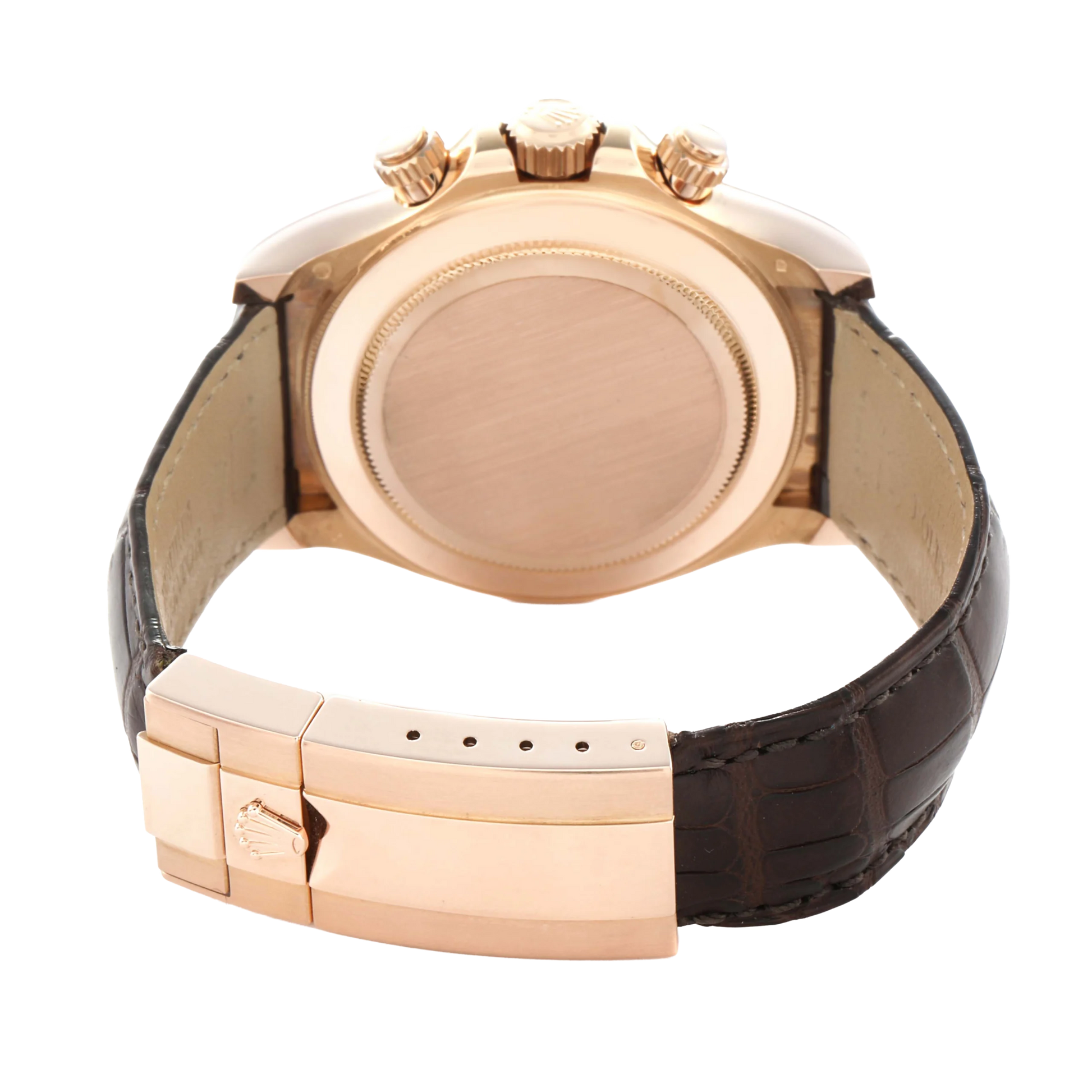 Daytona 40mm Rose Gold Chocolate Dial Mens Watch 116515