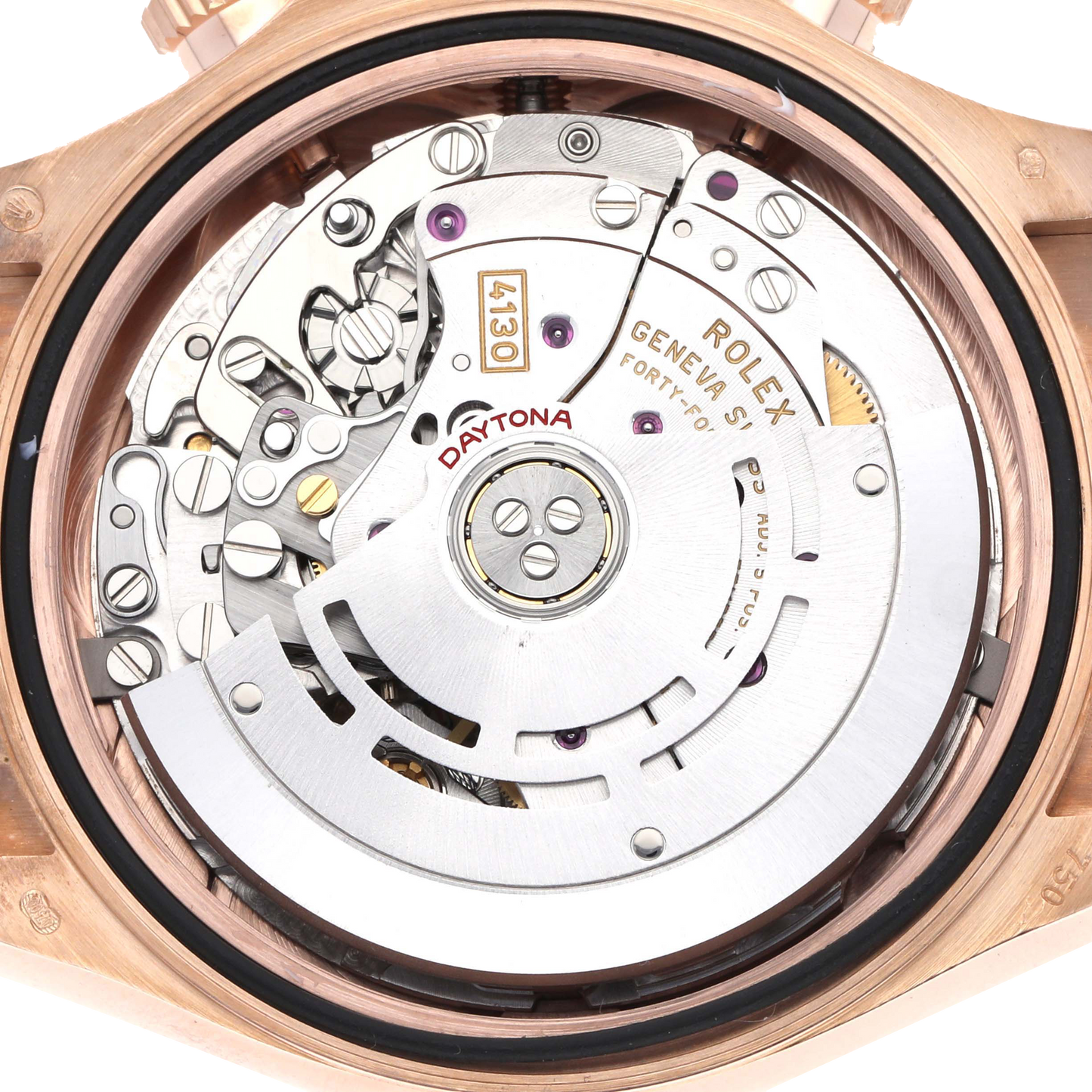 Daytona 40mm Rose Gold Chocolate Dial Mens Watch 116515