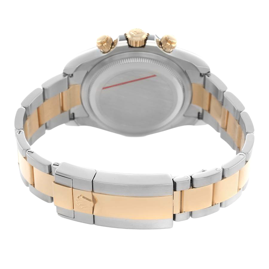 Daytona Steel Yellow Gold Champagne Dial Mens Watch 126503