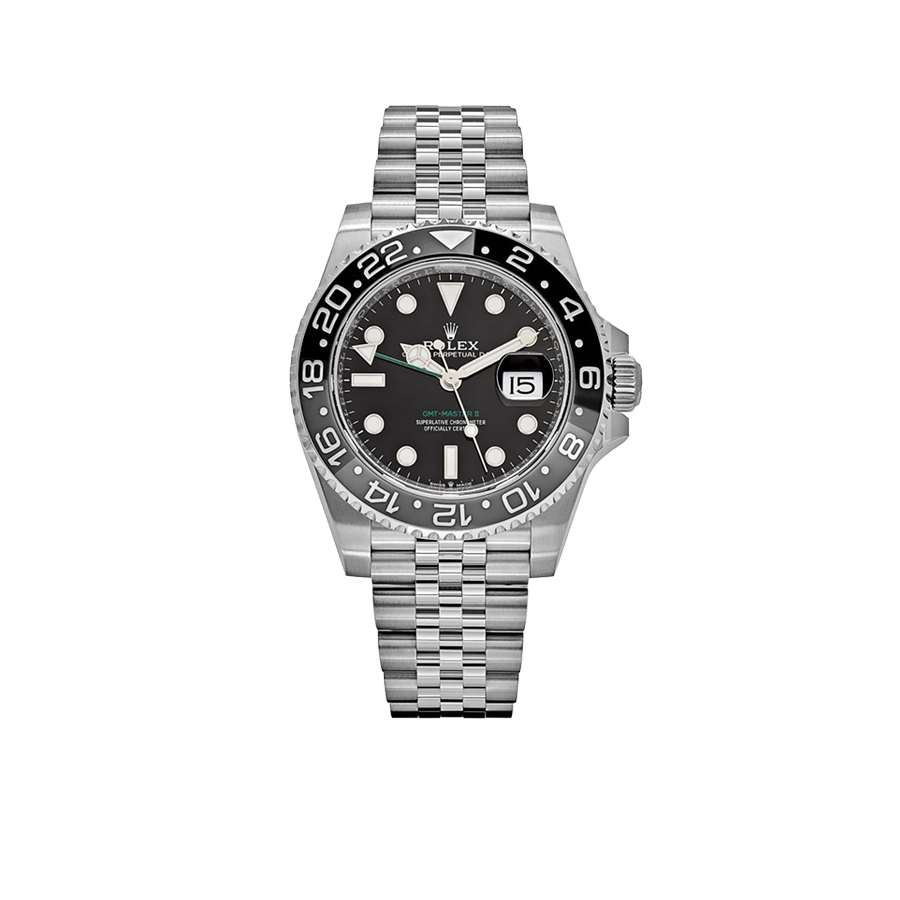 GMT-Master II 126710GRNR Bruce Wayne Stainless Steel Black Dial Jubilee (2025)