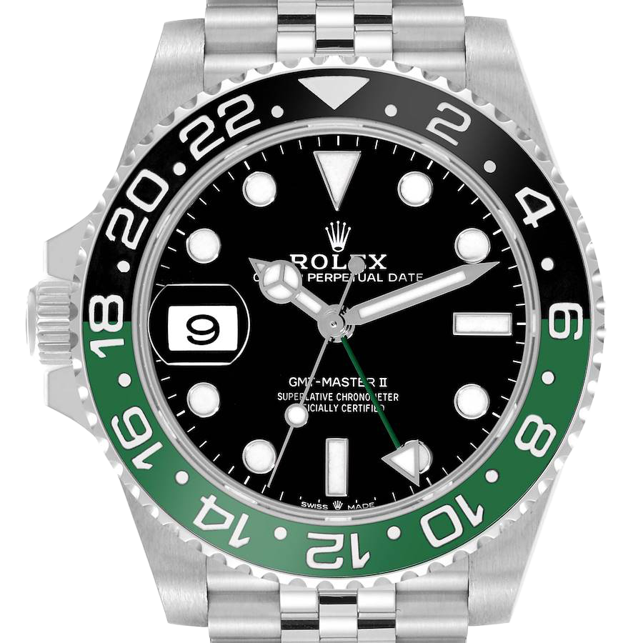 GMT Master II Sprite Bezel Steel Mens Watch 126720