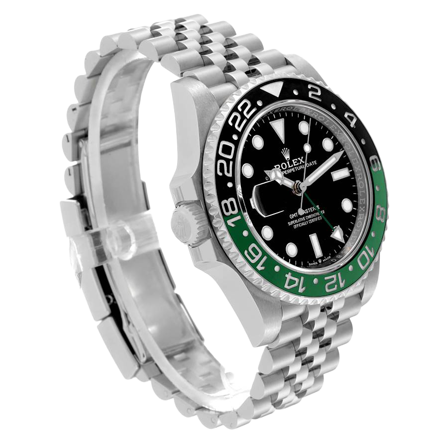 GMT Master II Sprite Bezel Steel Mens Watch 126720