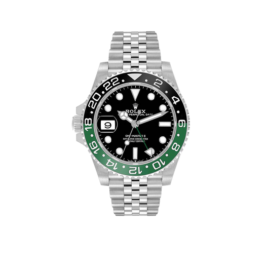 GMT Master II Sprite Bezel Steel Mens Watch 126720