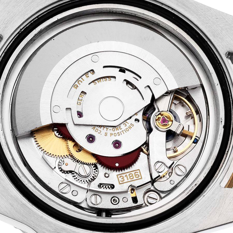 GMT Master II 40mm Steel Yellow Gold Mens Watch 116713
