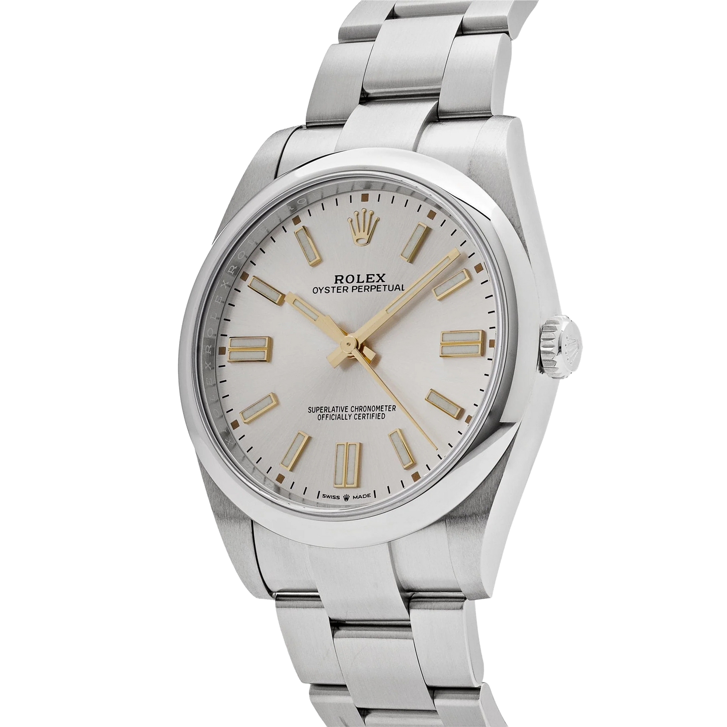 Oyster Perpetual 41mm Stainless Steel Silver Dial Men Watch 134300-0001 New 2025