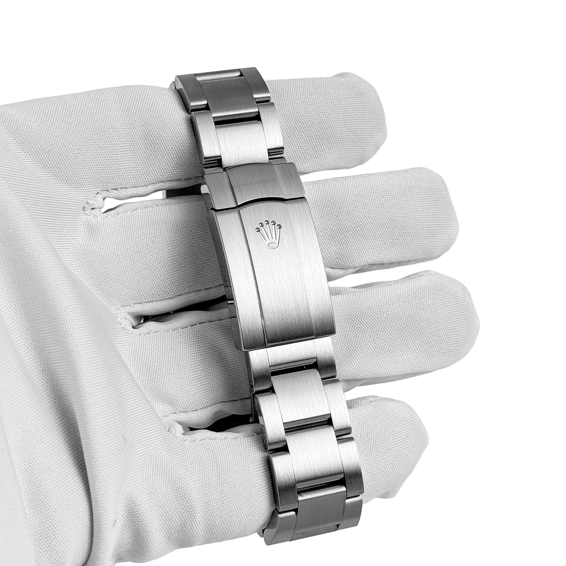 Oyster Perpetual 41mm Stainless Steel Coral Red Dial 124300 - 0007