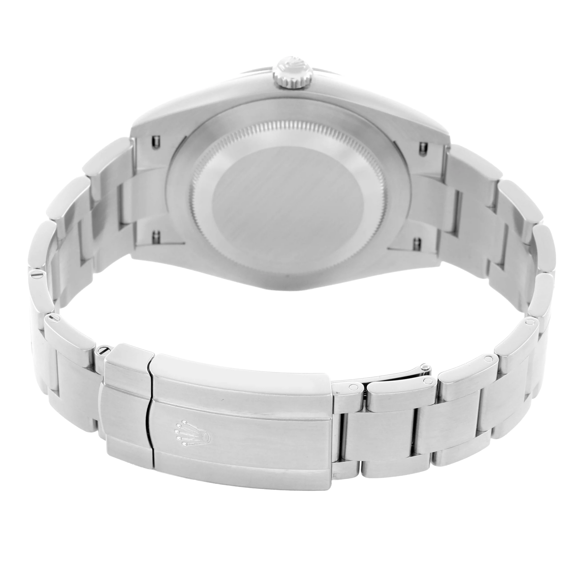 Oyster Perpetual 41mm Black Dial Steel Mens Watch 124300