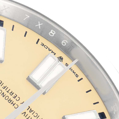 Oyster Perpetual 41mm Steel Beige Dial Mens Watch 134300