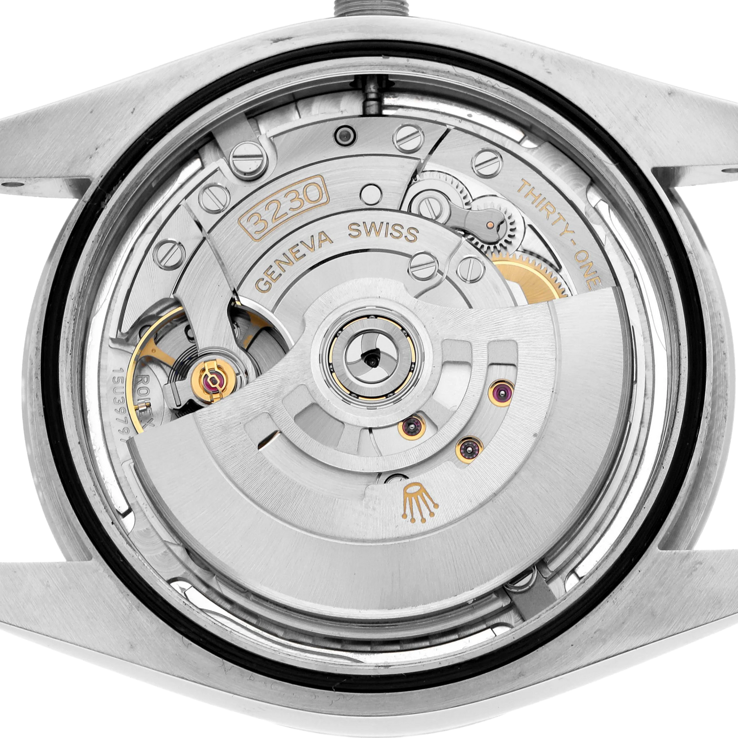 Oyster Perpetual 41mm Steel Silver Dial Mens Watch 124300