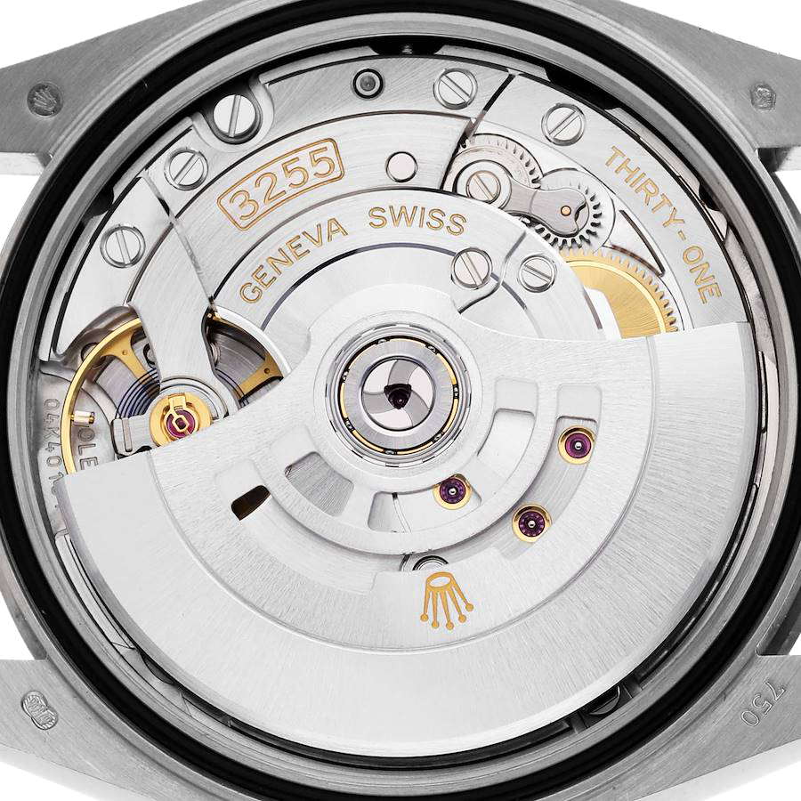 President Day-Date 36mm White Gold Ombre Diamond Dial Mens Watch 128239