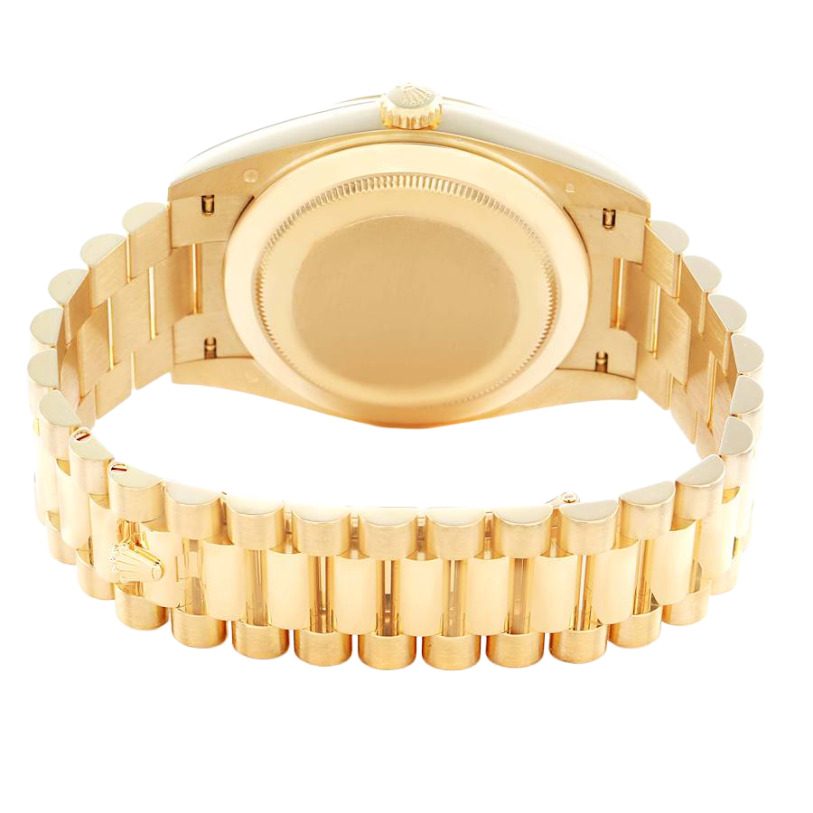 President Day-Date 40mm Yellow Gold Diamond Mens Watch 228238
