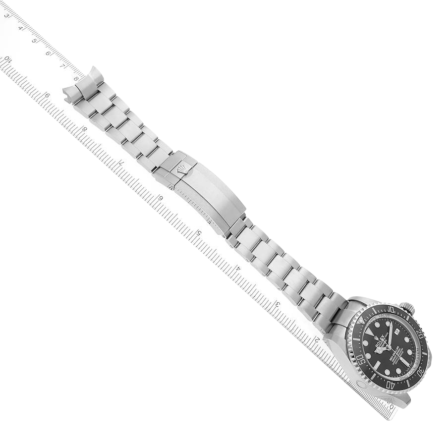 Seadweller Deepsea 44mm Black Dial Steel Mens Watch 136660 (Updated Dial)