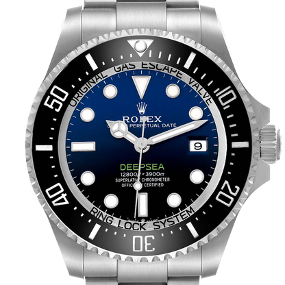 Seadweller Deepsea 44mm Cameron D-Blue Dial Steel Mens Watch 136660