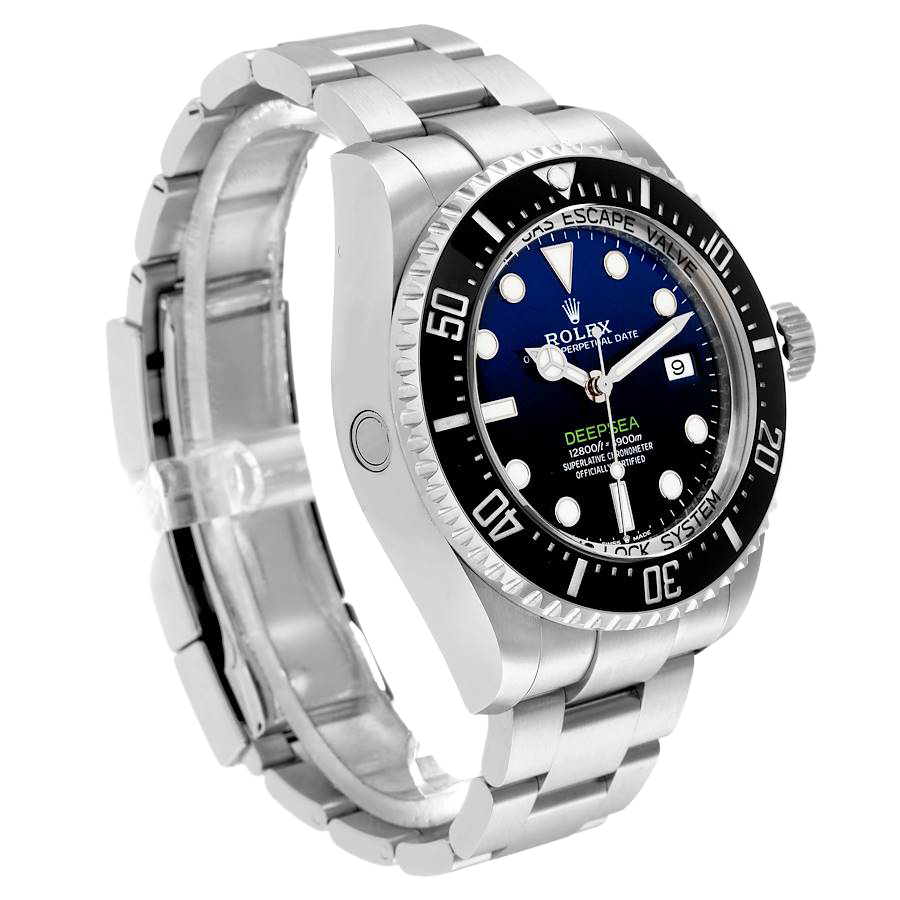 Seadweller Deepsea 44mm Cameron D-Blue Dial Steel Mens Watch 136660