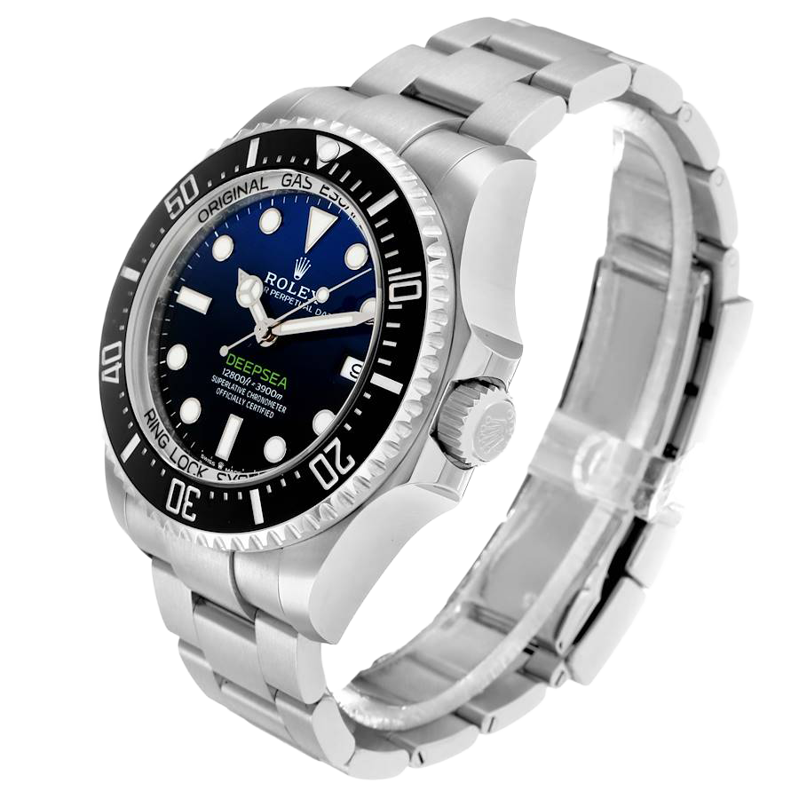 Seadweller Deepsea 44mm Cameron D-Blue Dial Steel Mens Watch 136660
