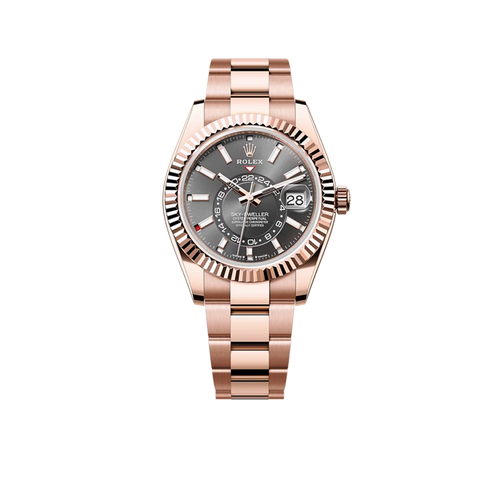 Sky-Dweller 42mm Rose Gold Rhodium Dial Oyster Bracelet M336935-0004