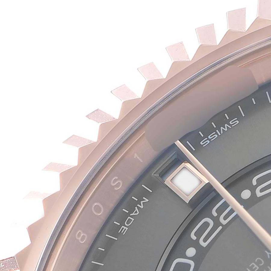 Sky-Dweller 42mm Rose Gold Slate Dial Mens Watch 326935