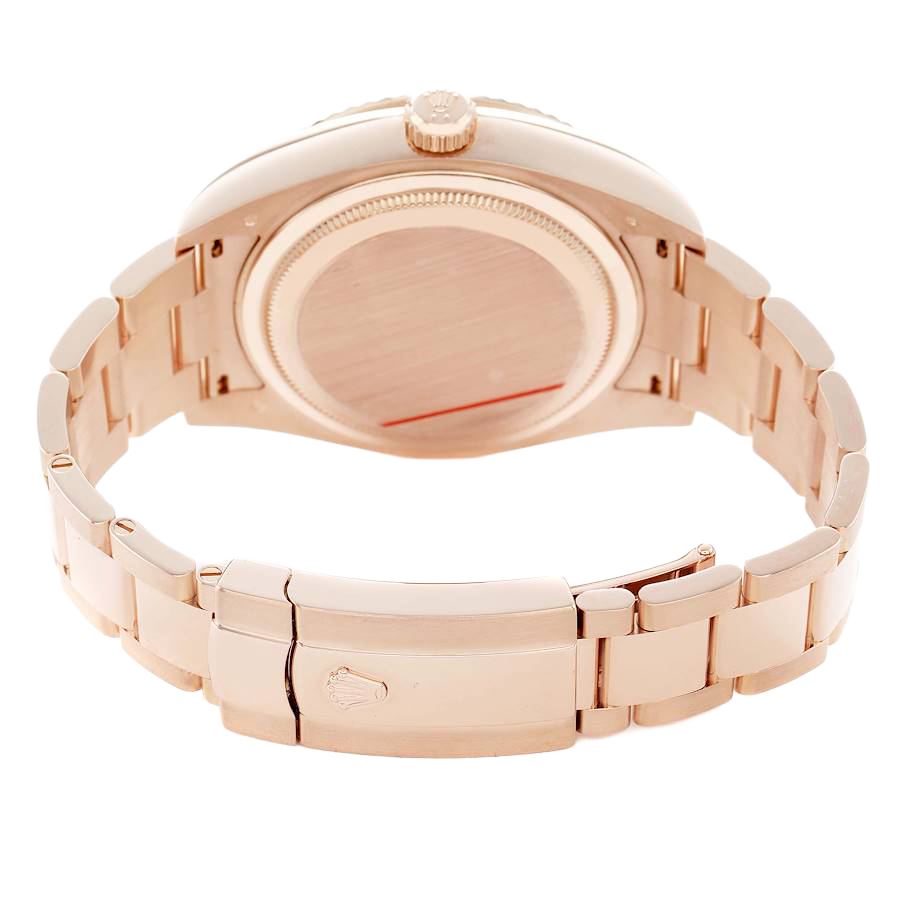 Sky-Dweller 42mm Rose Gold Slate Dial Mens Watch 326935