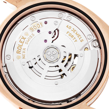 Sky-Dweller 42mm  Rose Gold Sundust Dial Mens Watch 326935